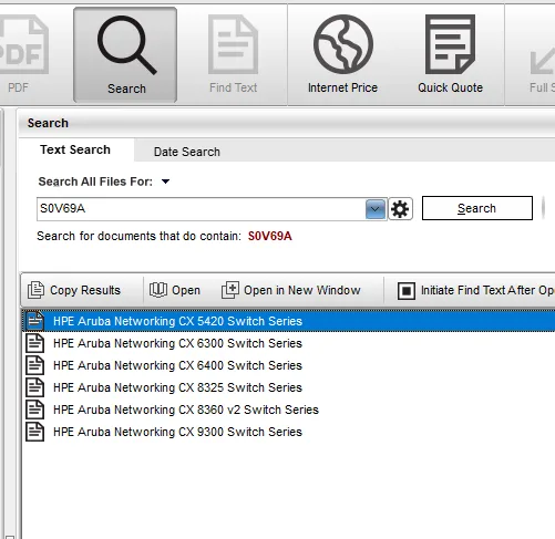 HPE Aruba Networking 25G ER LC 40km SMF- S0V69A (SI)