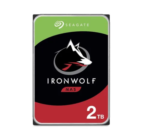 HDD 3.5" de 2 TB Seagate Ironwolf NAS - ST2000VN003 (SI MT)
